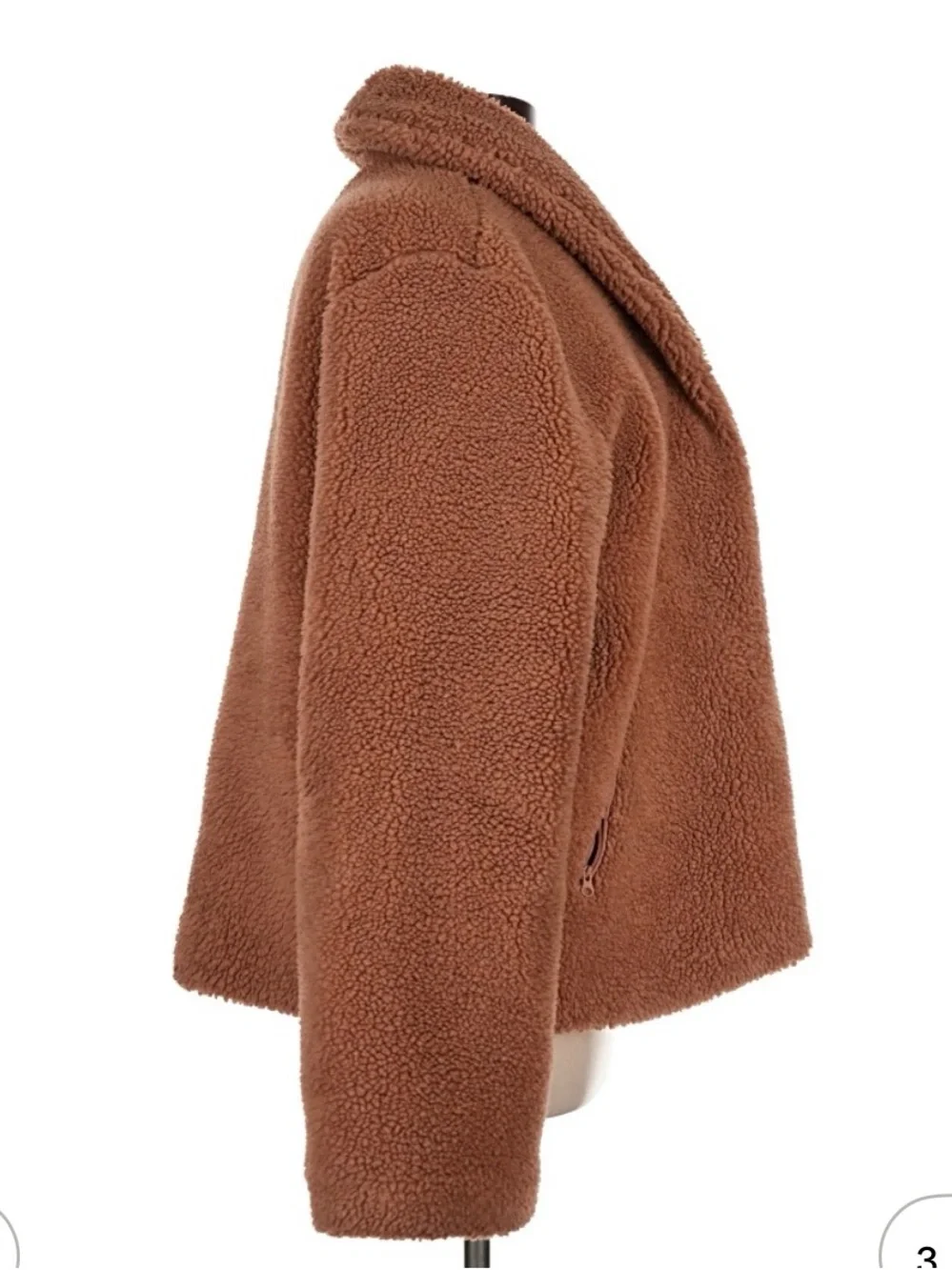 Alo Yoga Cozy Up Sherpa Jacket Rosewater Size Large